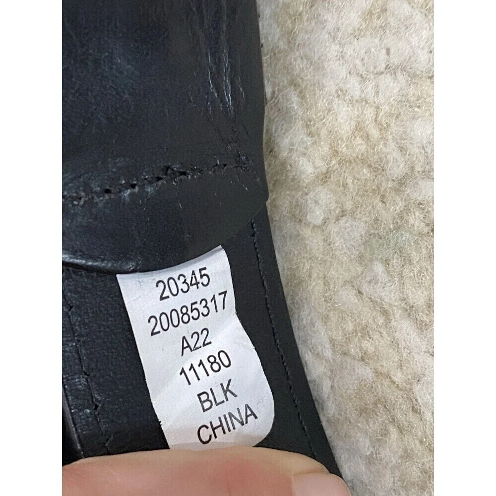 Duluth Trading Company Mens Black Leather Belt Size 46 - Casual Professional